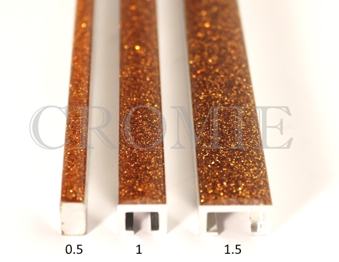 Profilo Glitter Rame