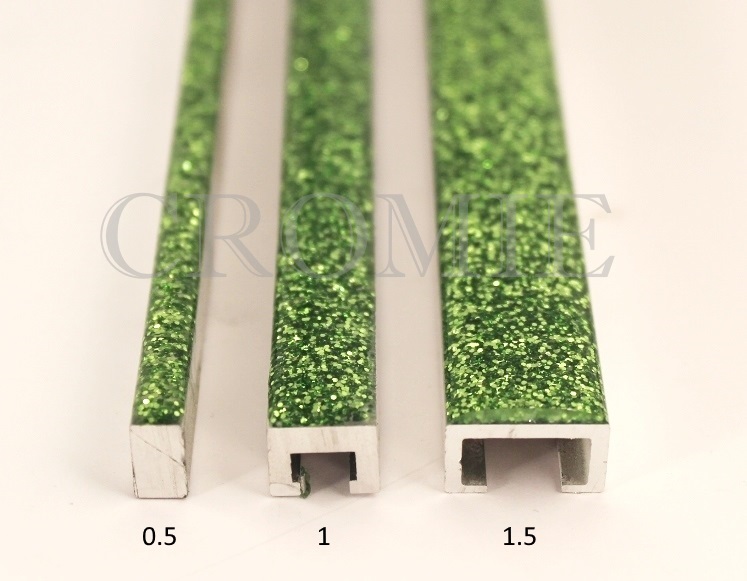 Profilo Glitter Verde