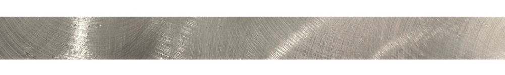 Listello Brush Anodizzato Argento