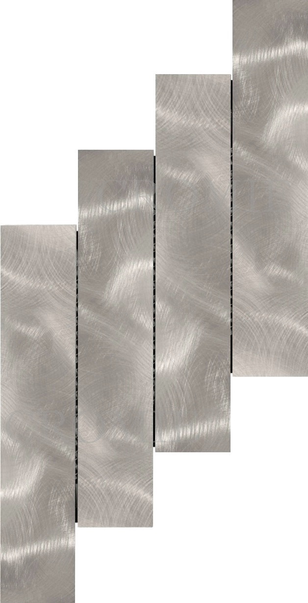 Mosaico a Tavella Brush 6x30