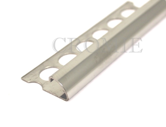 Profilo Quarter Round Inox Lucido