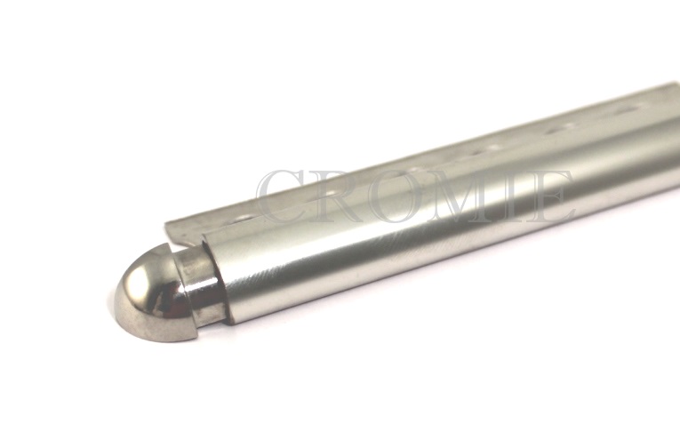 Profilo Quarter Round Inox Lucido