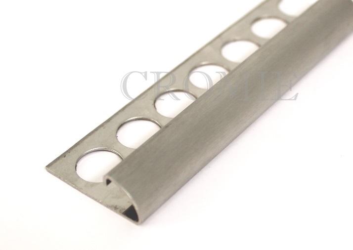 Profilo Quarter Round Inox Satinato