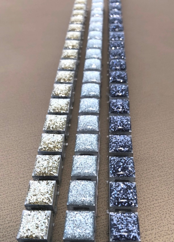 Listello in Micromosaico Glitter
