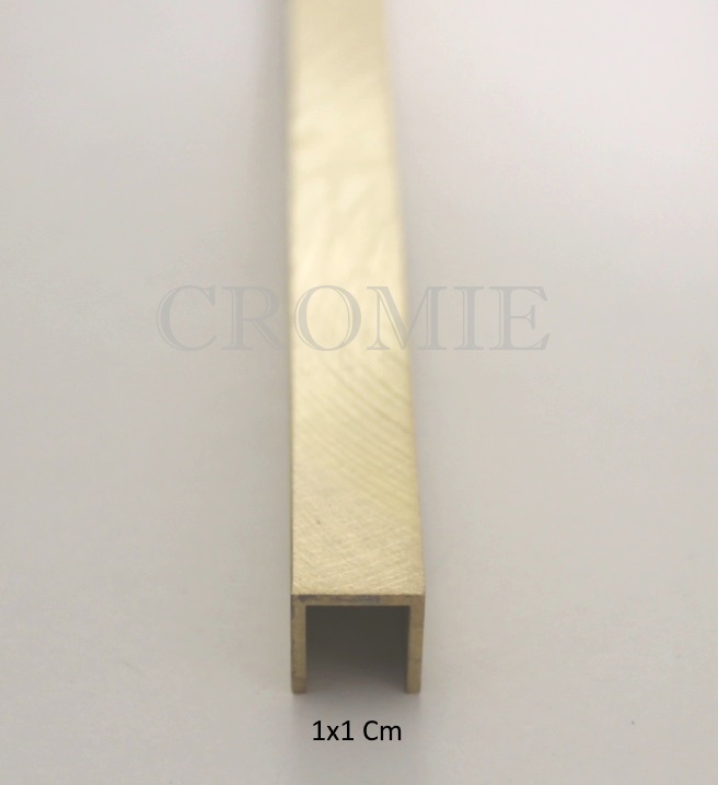Profilo in Ottone Spazzolato