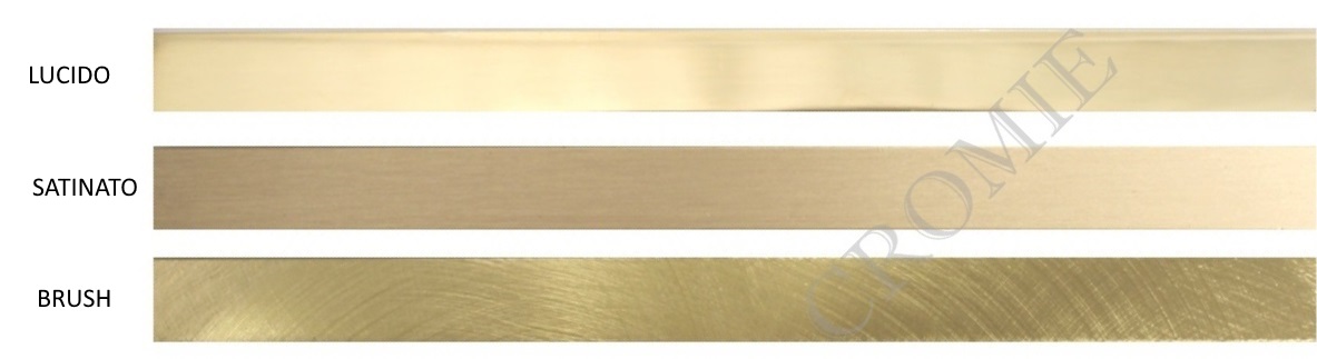 Profilo in Ottone Satinato