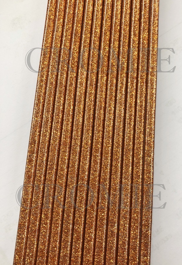 LISTELLO GLITTER RAME 0.5x200